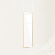 Quinn-Over-the-Door Full-Length Mirror — Gold