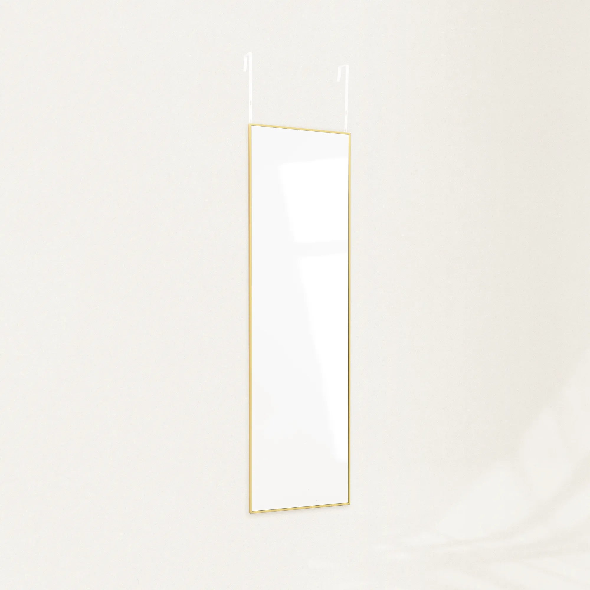 Quinn-Over-the-Door Full-Length Mirror — Gold