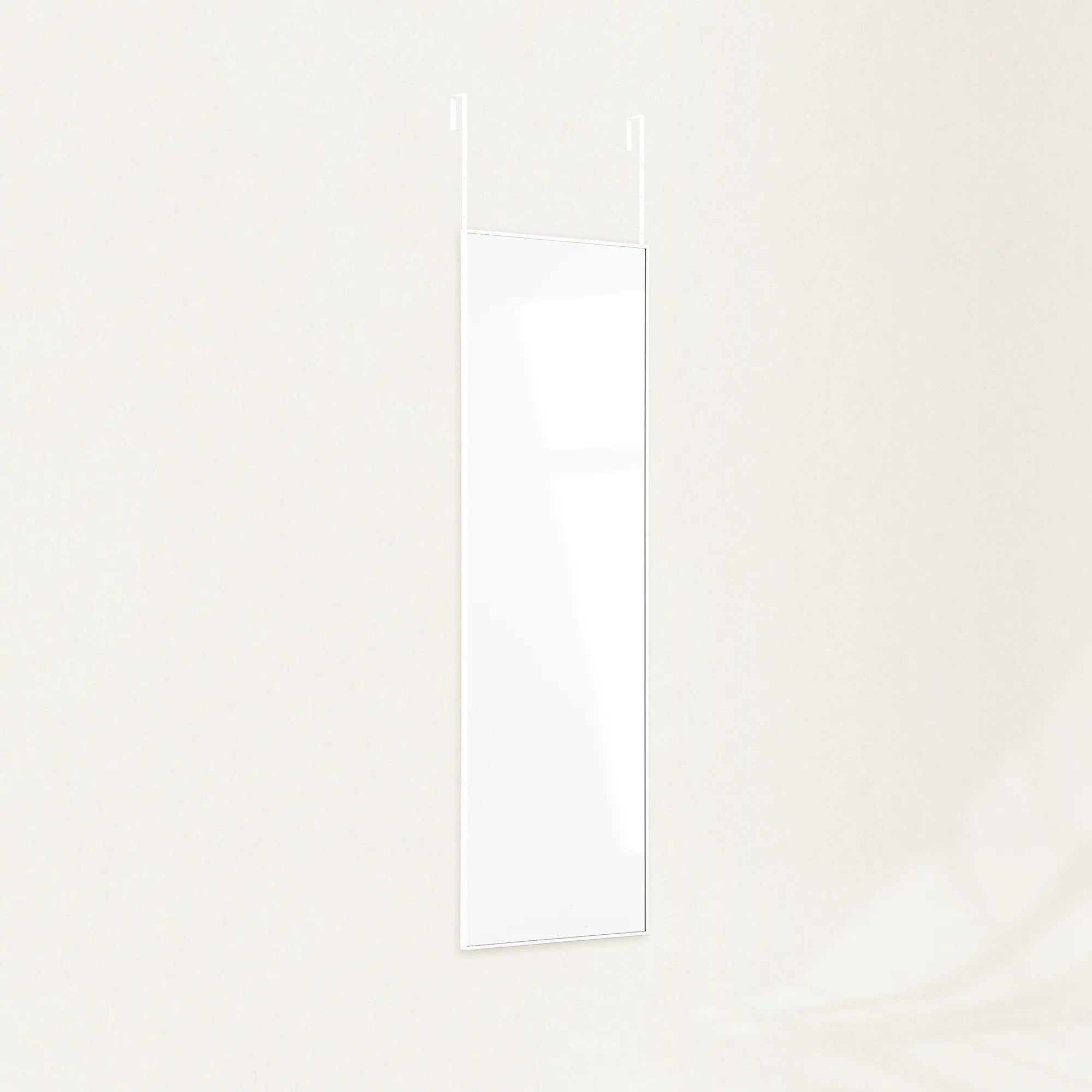 Quinn-Over-the-Door Full-Length Mirror — White