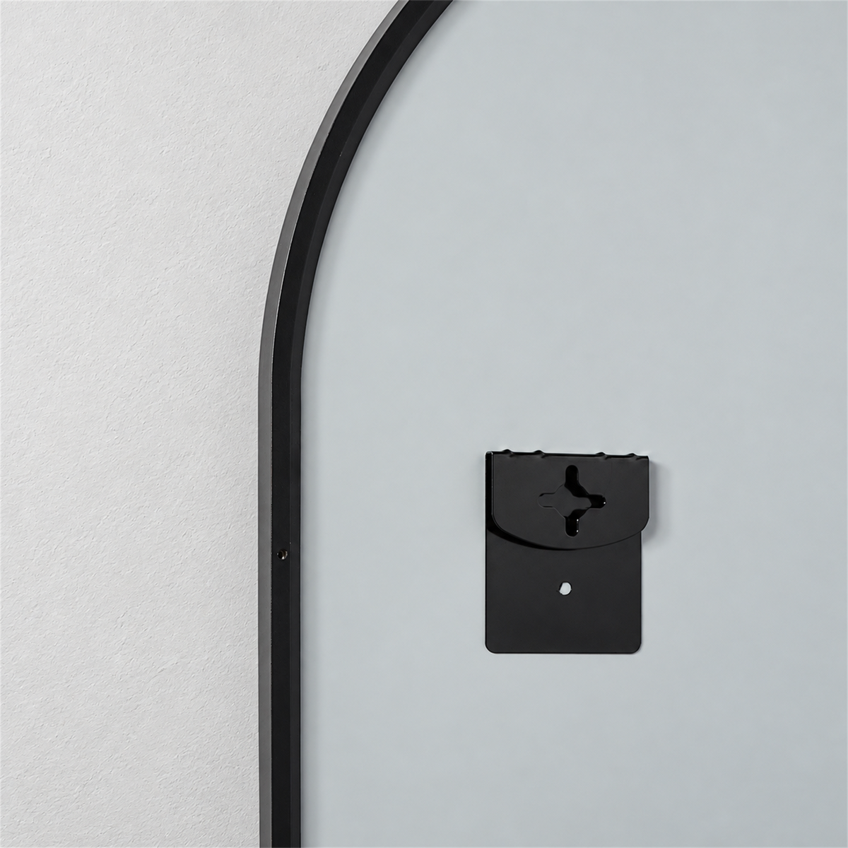 August black mirror rear hanging bracket