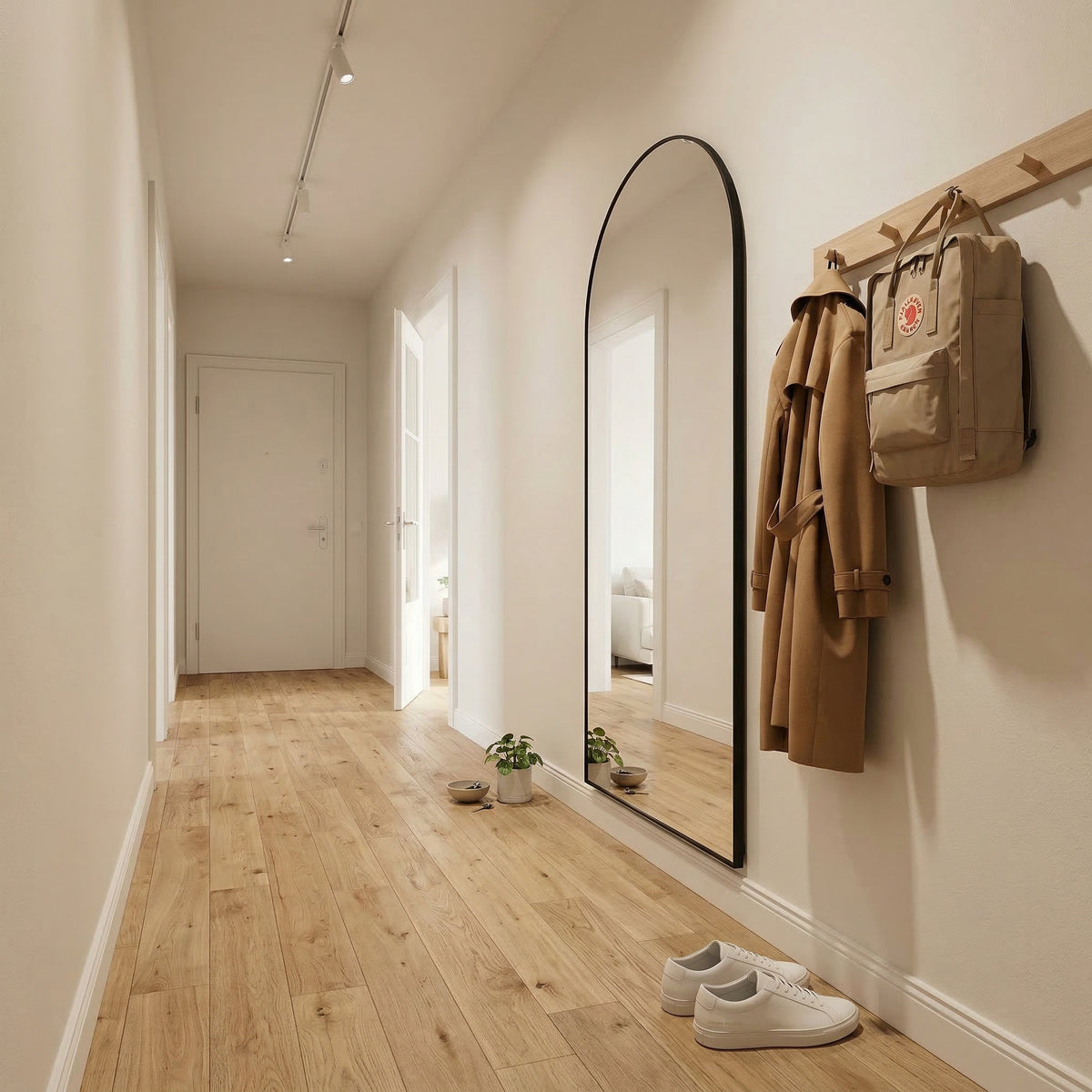 Black Full Length Arched Mirror — Ellis | LunaMirror – Lunamirror